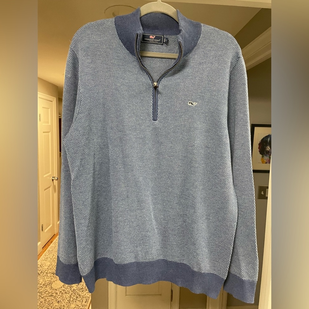 Mens Vineyard Vines Quarter Zip Pullover